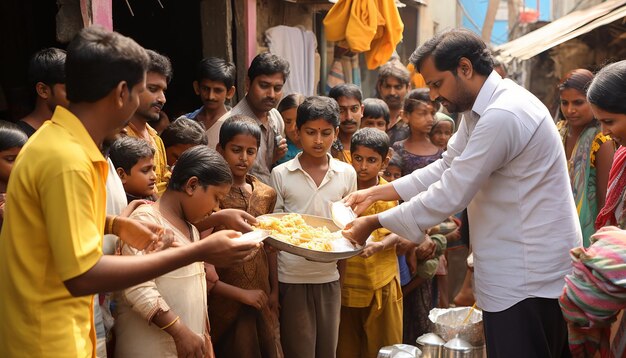 Annapurna Seva - Food Distribution Program